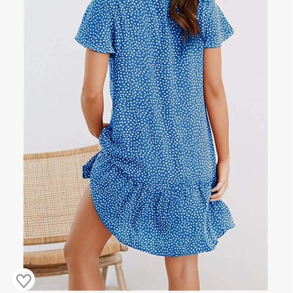 Blue dress, size large! Open to all offers! 🌟 - Picture 2 of 7